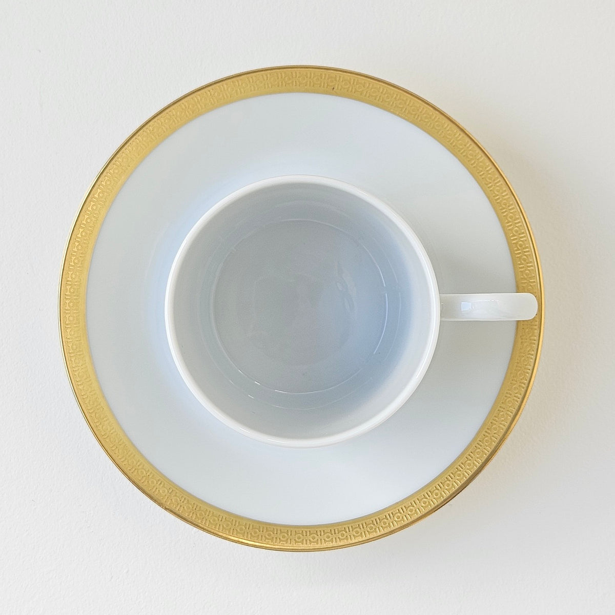 Paire de tasses à café et leurs soucoupes – Manufacture Haviland – Limoges, XXIe s.