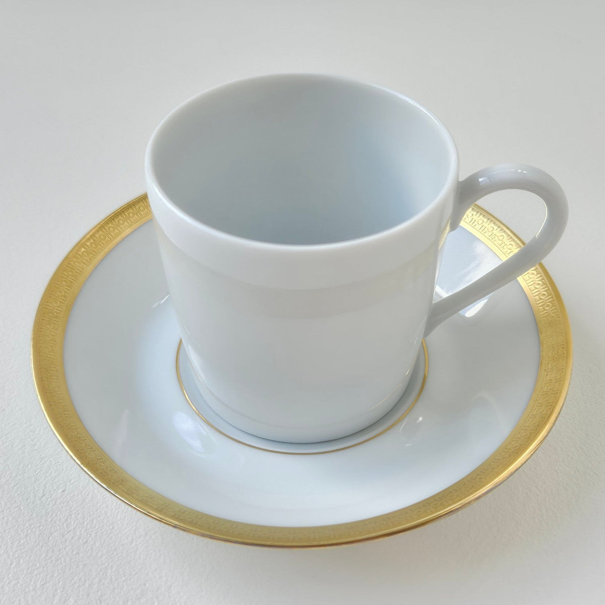 Paire de tasses à café et leurs soucoupes – Manufacture Haviland – Limoges, XXIe s.