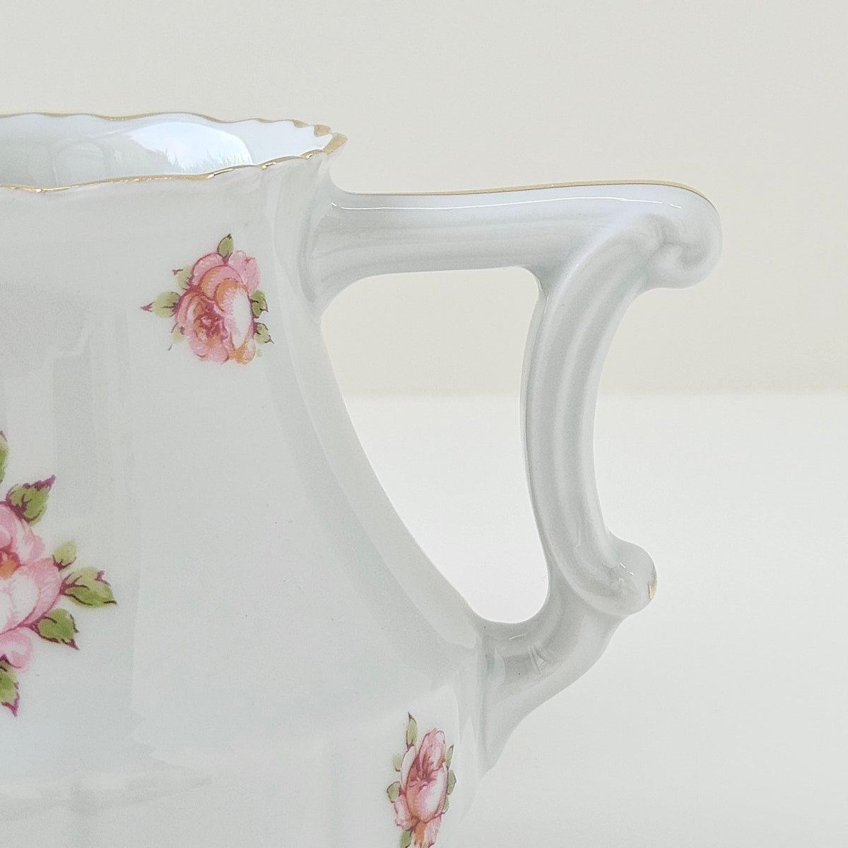 Sucrier couvert et crémier – Manufacture Haviland – Limoges, 2e moitié du XXᵉ s.