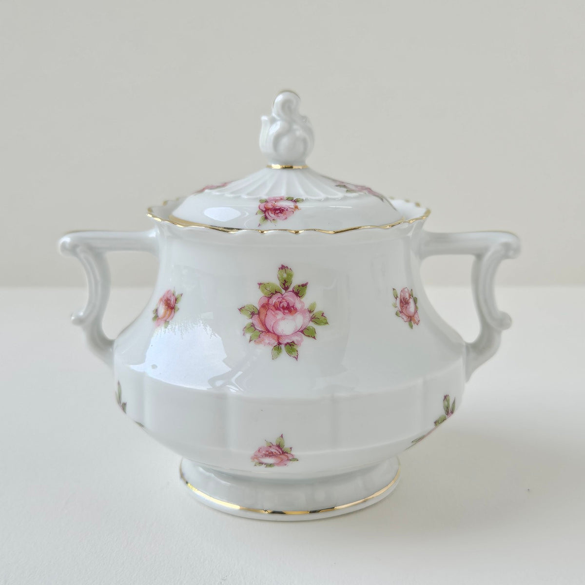 Sucrier couvert et crémier – Manufacture Haviland – Limoges, 2e moitié du XXᵉ s.