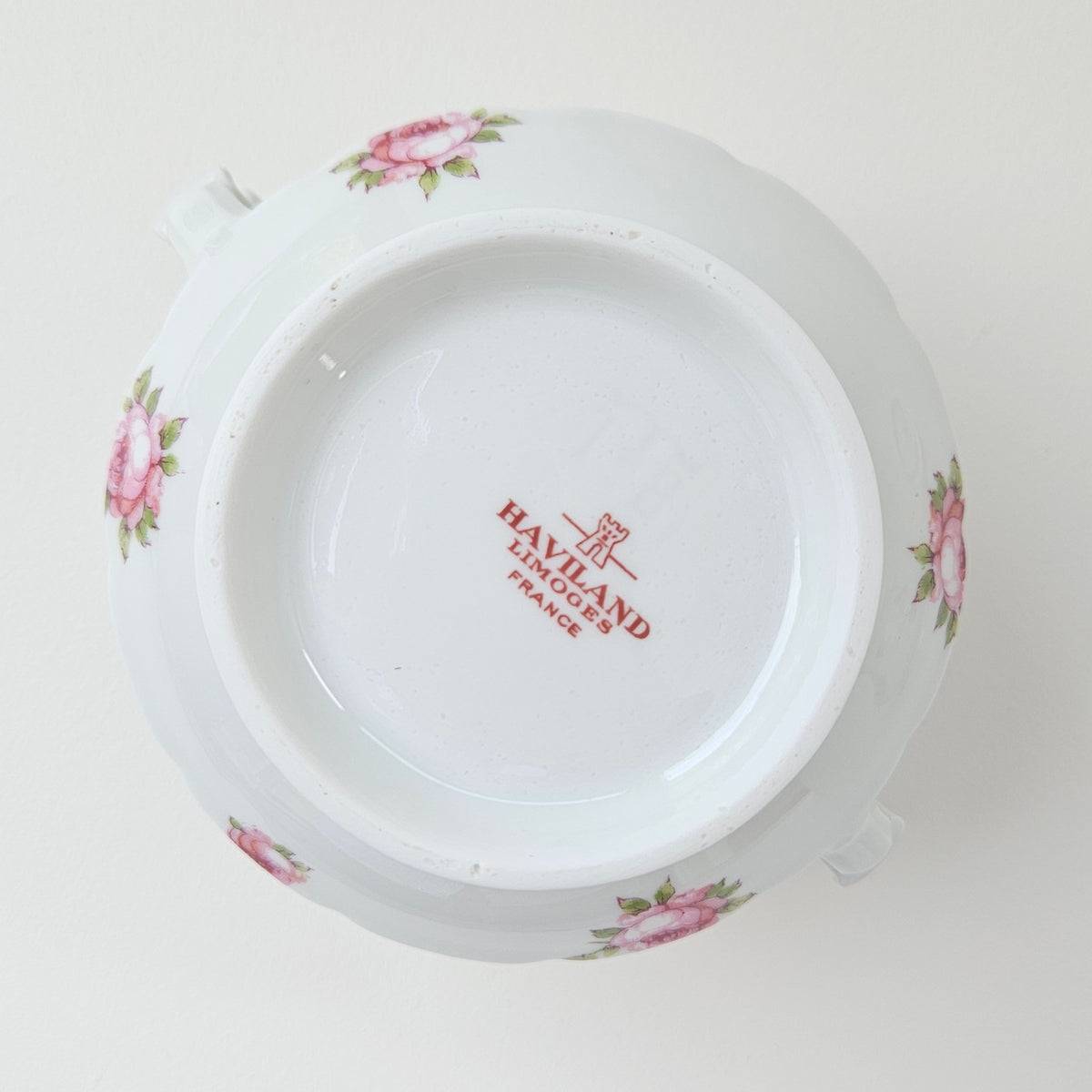 Sucrier couvert et crémier – Manufacture Haviland – Limoges, 2e moitié du XXᵉ s.