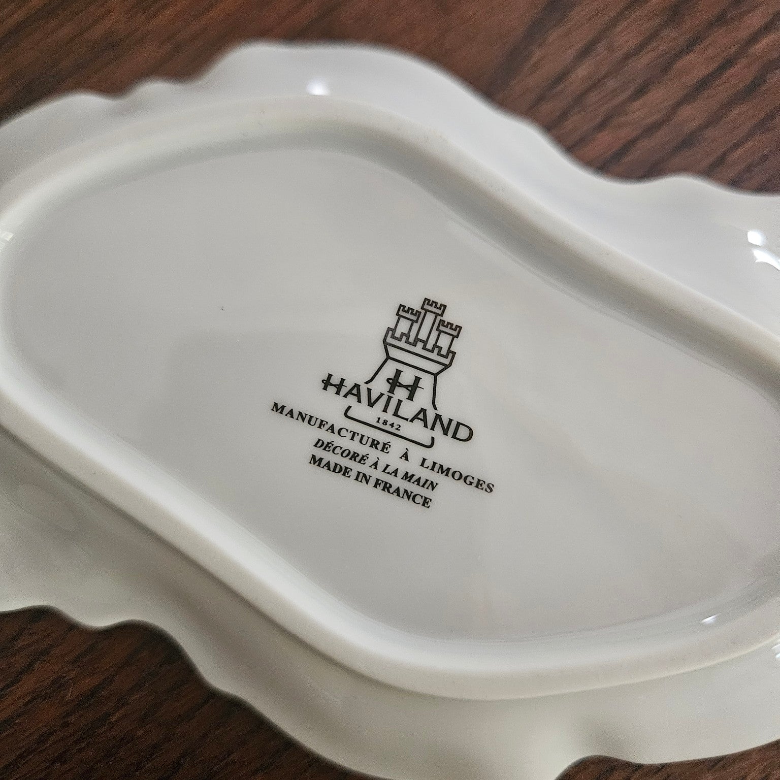 Coupelle vide-poche – Haviland – Forme rocaille