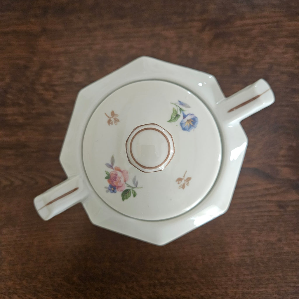 Sucrier couvert – Art déco – Ancienne Fabrique Royale