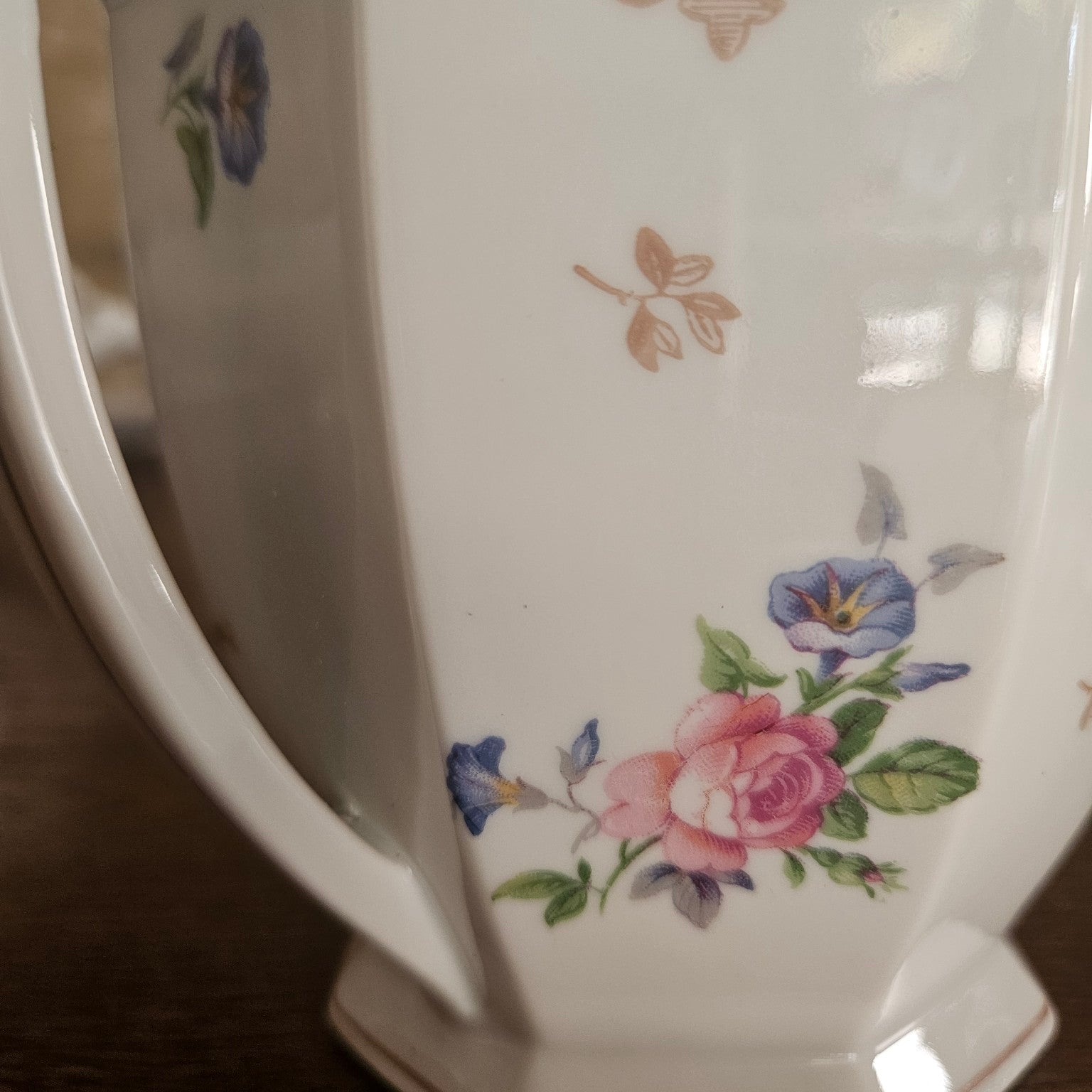 Covered sugar bowl – Art Deco – Former Royal Factory