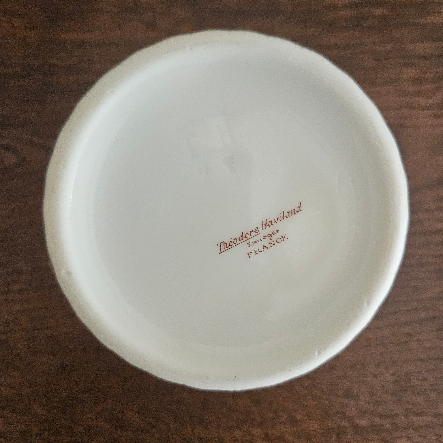Small covered sugar bowl – Belle Époque – Theodore Haviland