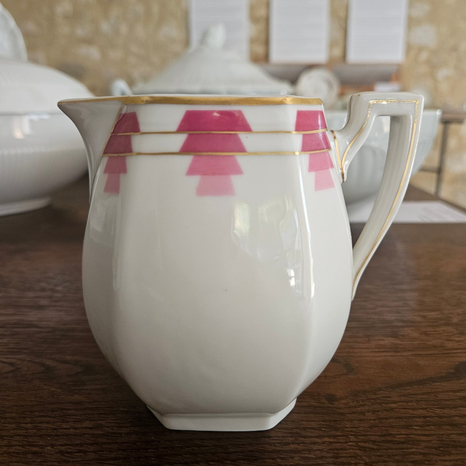 Creamer – Art Deco – Limoges Porcelain