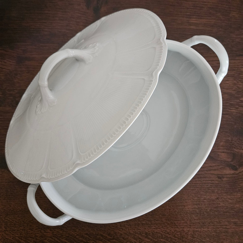 Covered vegetable dish – attributed to GDA