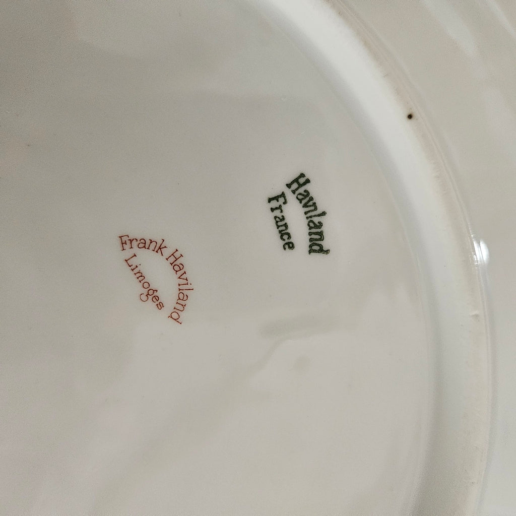Plat de service ancien – Frank Haviland