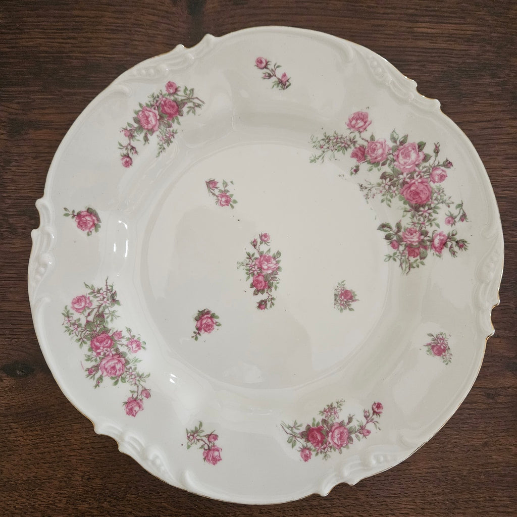 Plat de service ancien – Jean Pouyat – v. 1900