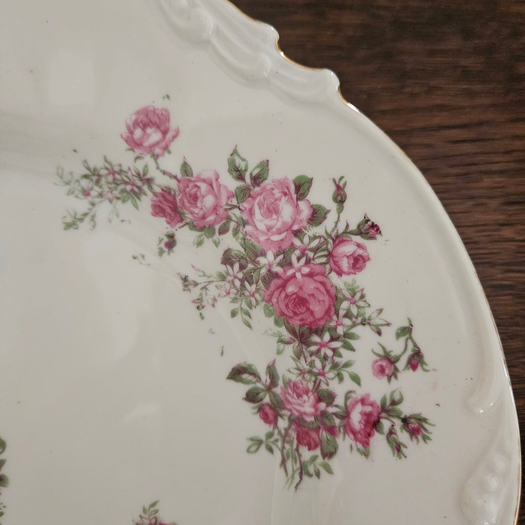 Plat de service ancien – Jean Pouyat – v. 1900