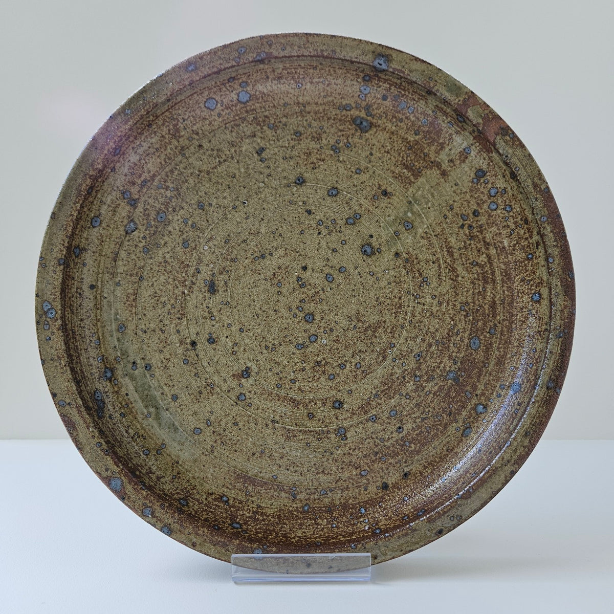 Grand plat en grès émaillé – France, v. 1970