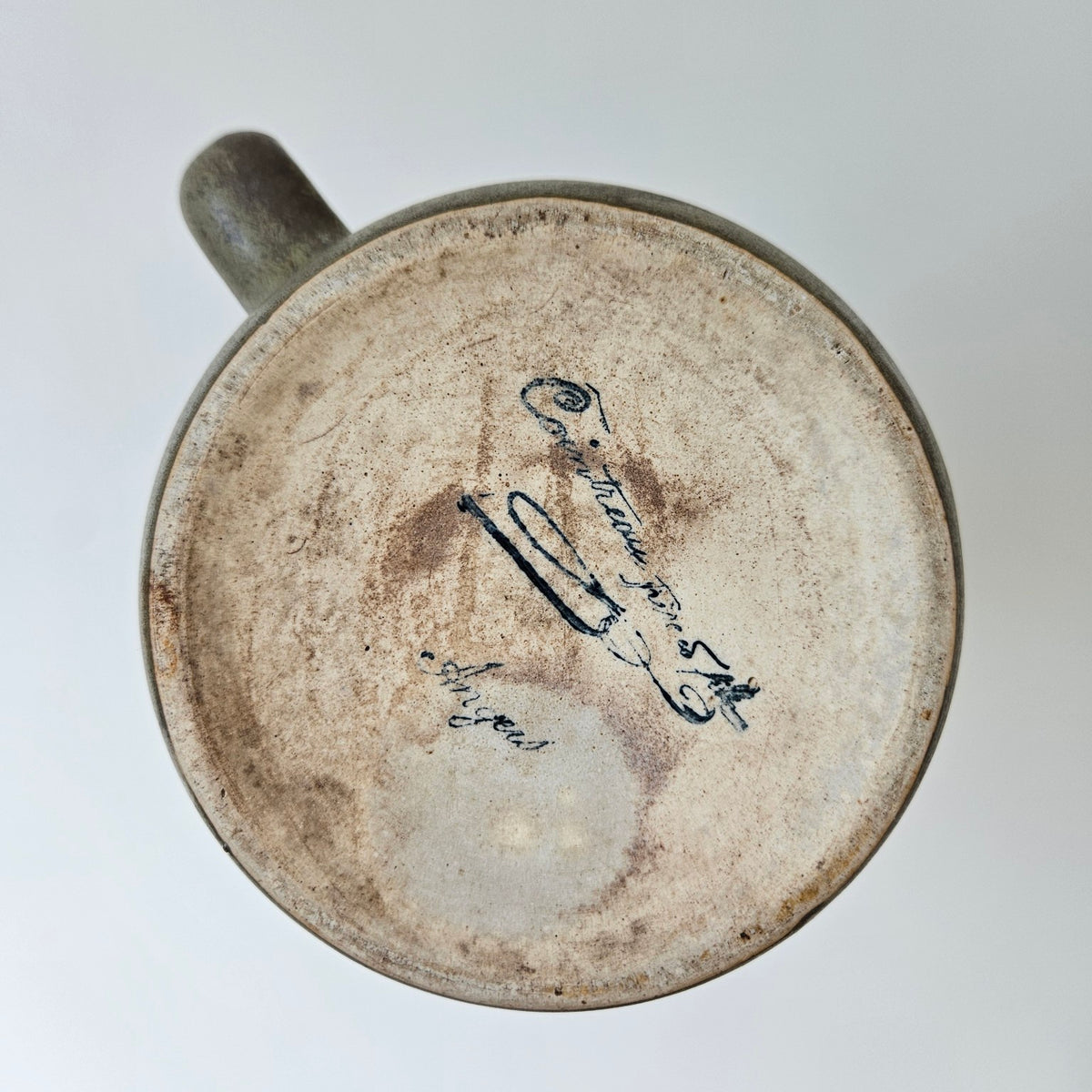 Pichet en grès – Cointreau Frères et Fils – Angers, v. 1900-1920