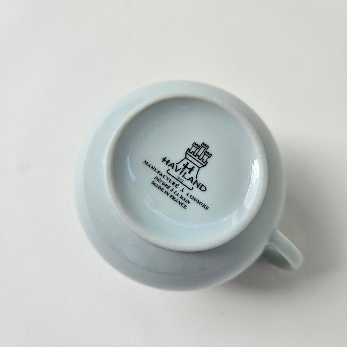 Crémier en porcelaine céladon – Manufacture Haviland – Limoges, XXIe s.