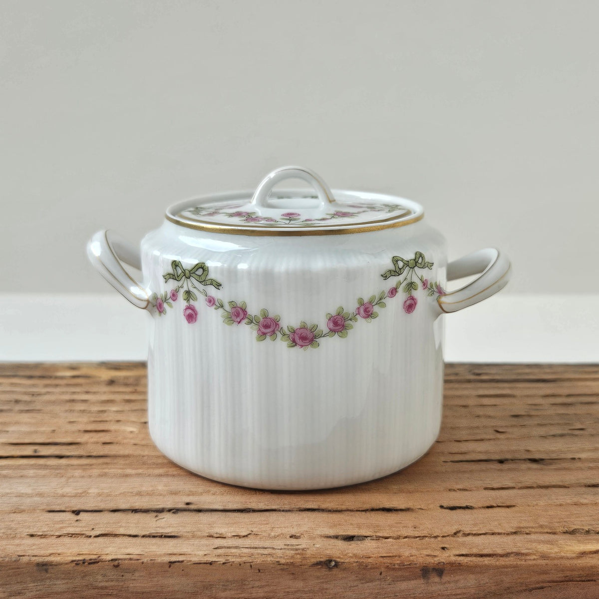 Petit sucrier couvert – Manufacture Théodore Haviland – Limoges, v. 1914