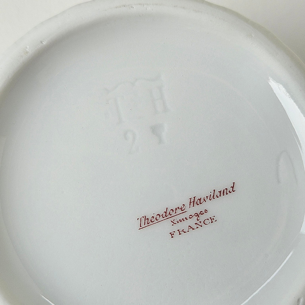 Small Covered Sugar Bowl – Manufacture Théodore Haviland – Limoges, c. 1914