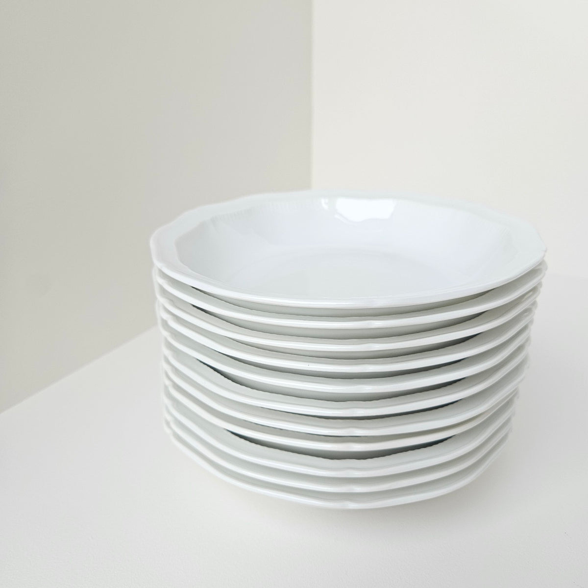 Assiettes creuses à dessert – Manufacture Théodore Haviland – Limoges, v. 1910