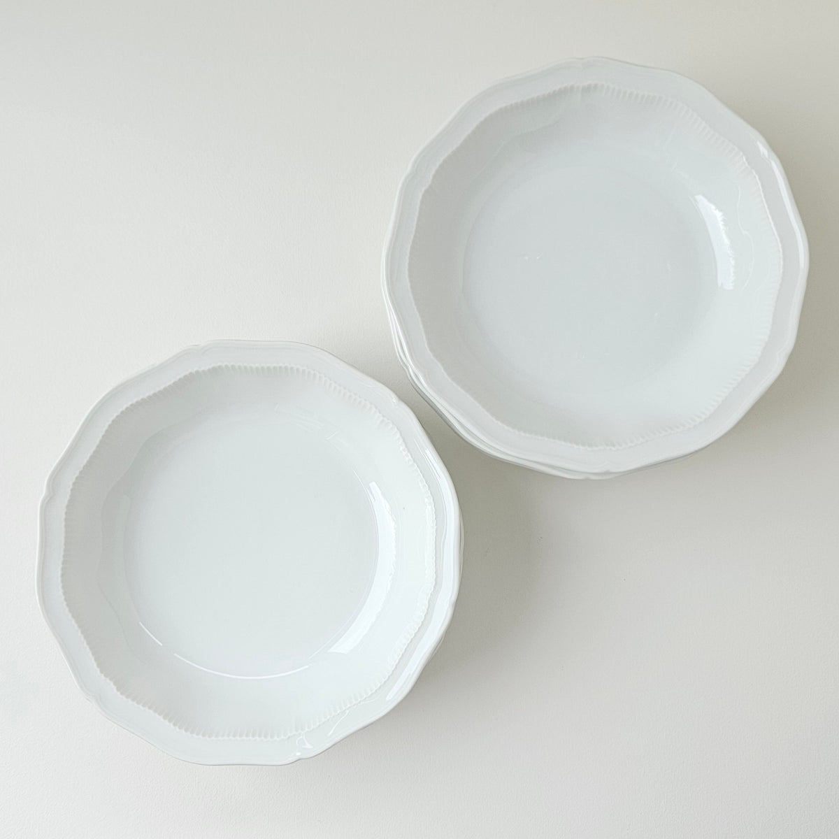 Assiettes creuses à dessert – Manufacture Théodore Haviland – Limoges, v. 1910