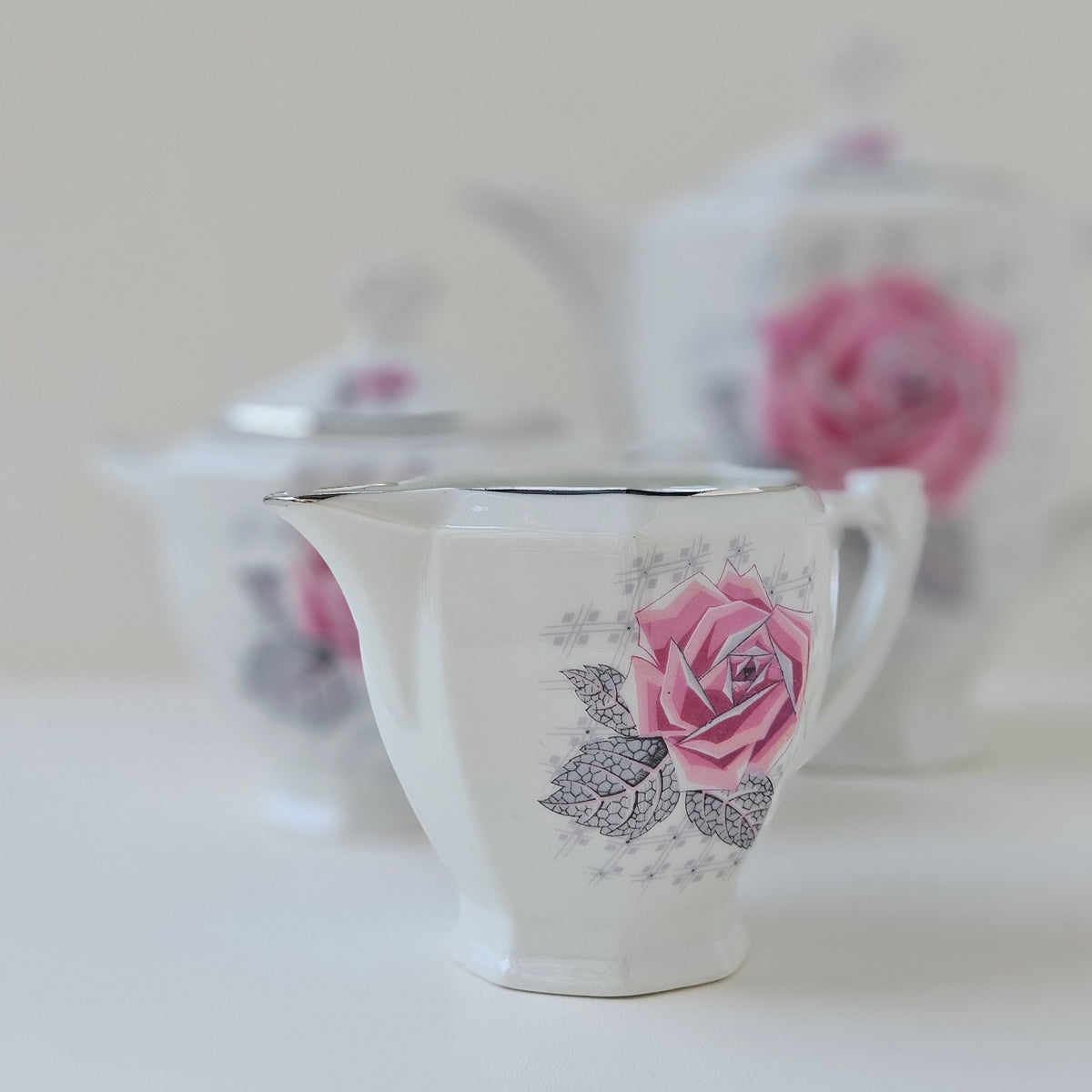 Service à café – Art déco – Manufacture Boisbertrand / Limoges Unique – v. 1930