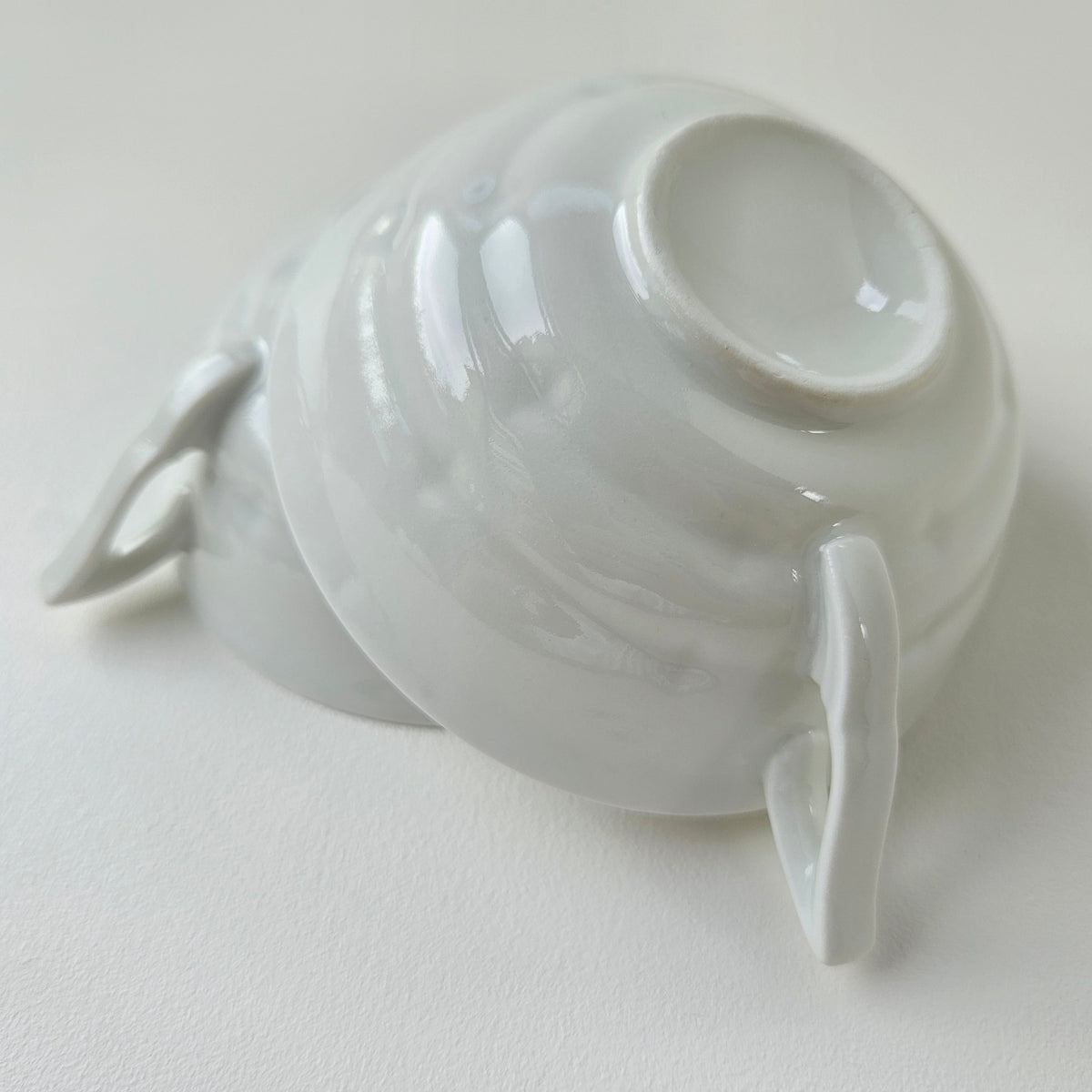 Pair of Fine Porcelain Tea Cups – Limoges, c. 1940-1950
