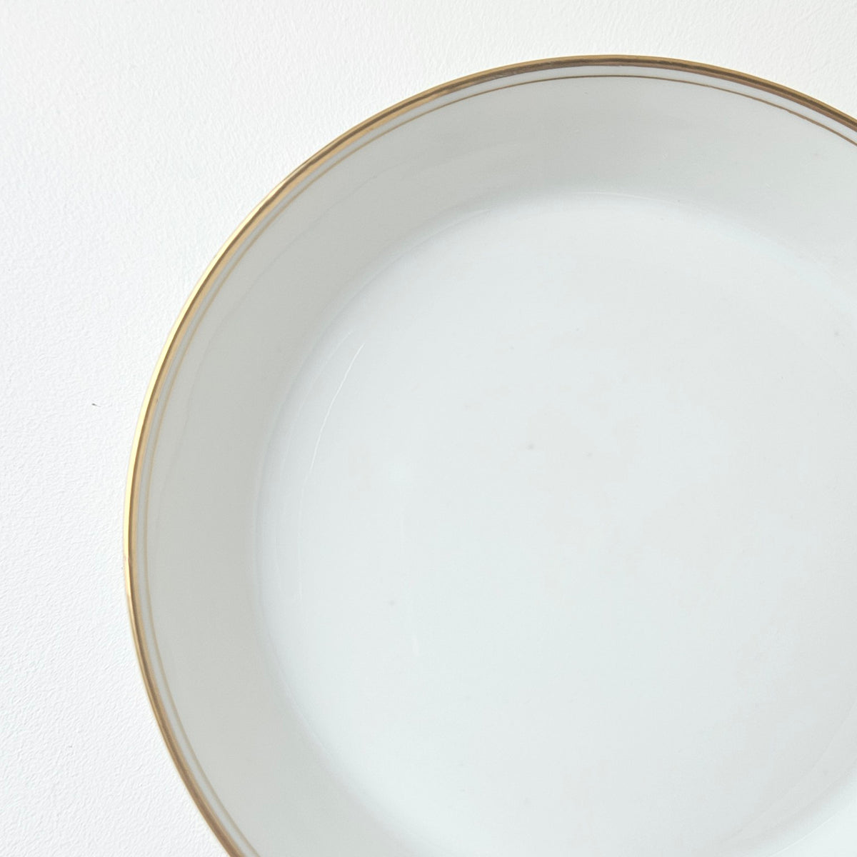 Ensemble de huit coupelles à double filet doré – Manufacture Haviland – Limoges, v. 1950