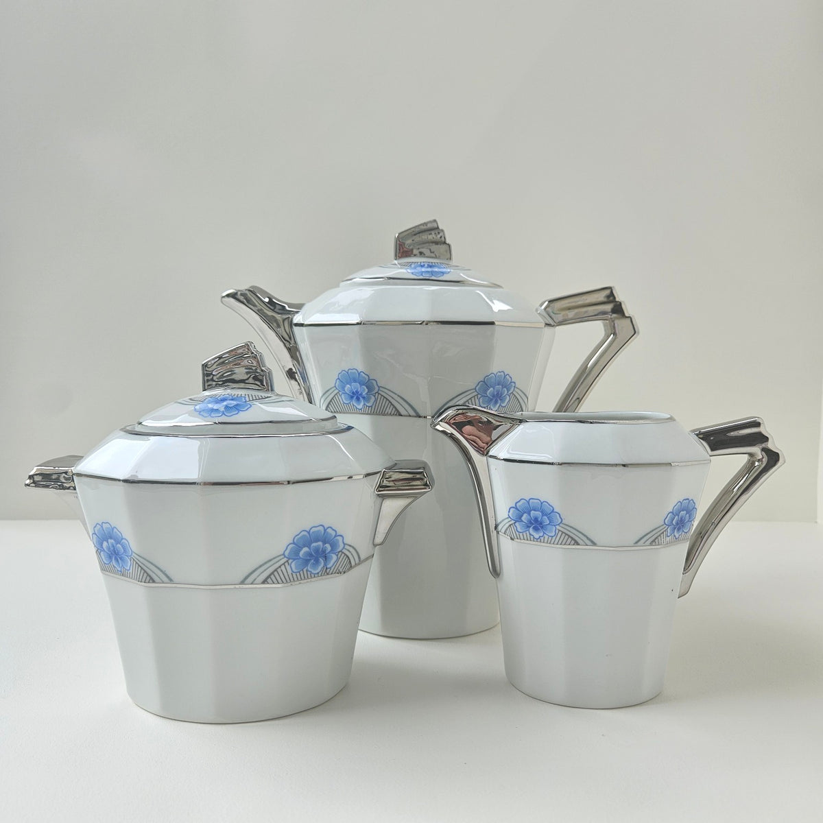 Service à café – Art déco – Manufacture Union Céramique – Limoges, v. 1925-1938