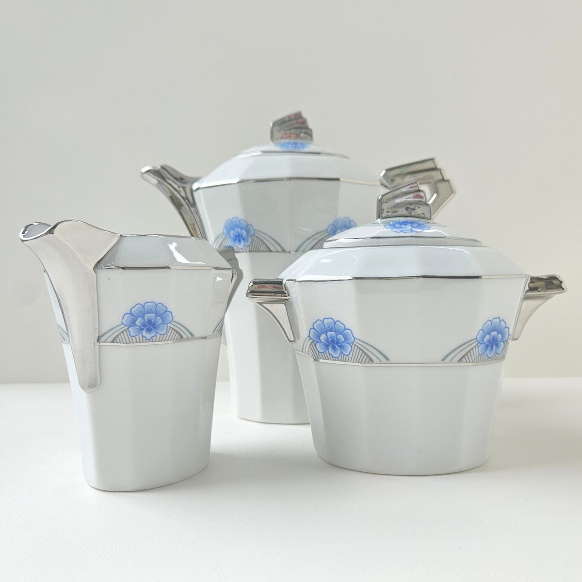 Service à café – Art déco – Manufacture Union Céramique – Limoges, v. 1925-1938