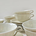 Ensemble de huit tasses et soucoupes  – Manufacture Bernardaud – Limoges, v. 1910-1920