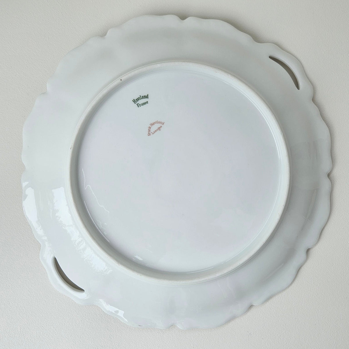 Plat à oreilles – Manufacture Frank Haviland – Limoges, v. 1900-1915