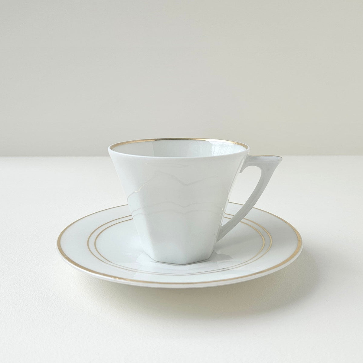 Coffee Cups and Saucers – Manufacture Lucien Michelaud – Limoges, c. 1930