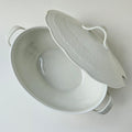 Soupière ovale en porcelaine ivoire – Manufacture Théodore Haviland – Limoges, v. 1920