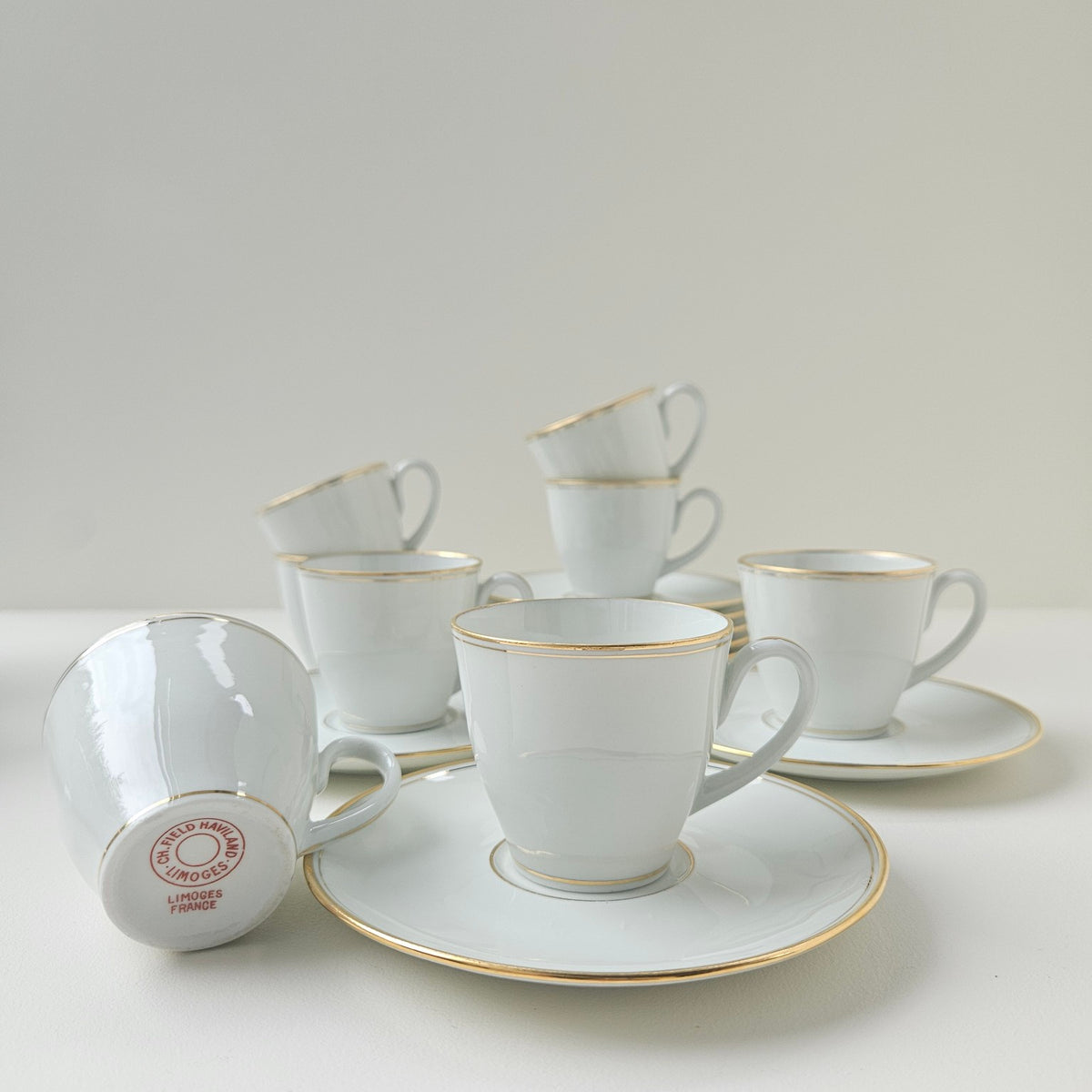 Service à café – Manufacture Robert Haviland & C. Parlon – Limoges, v. 1945-1955