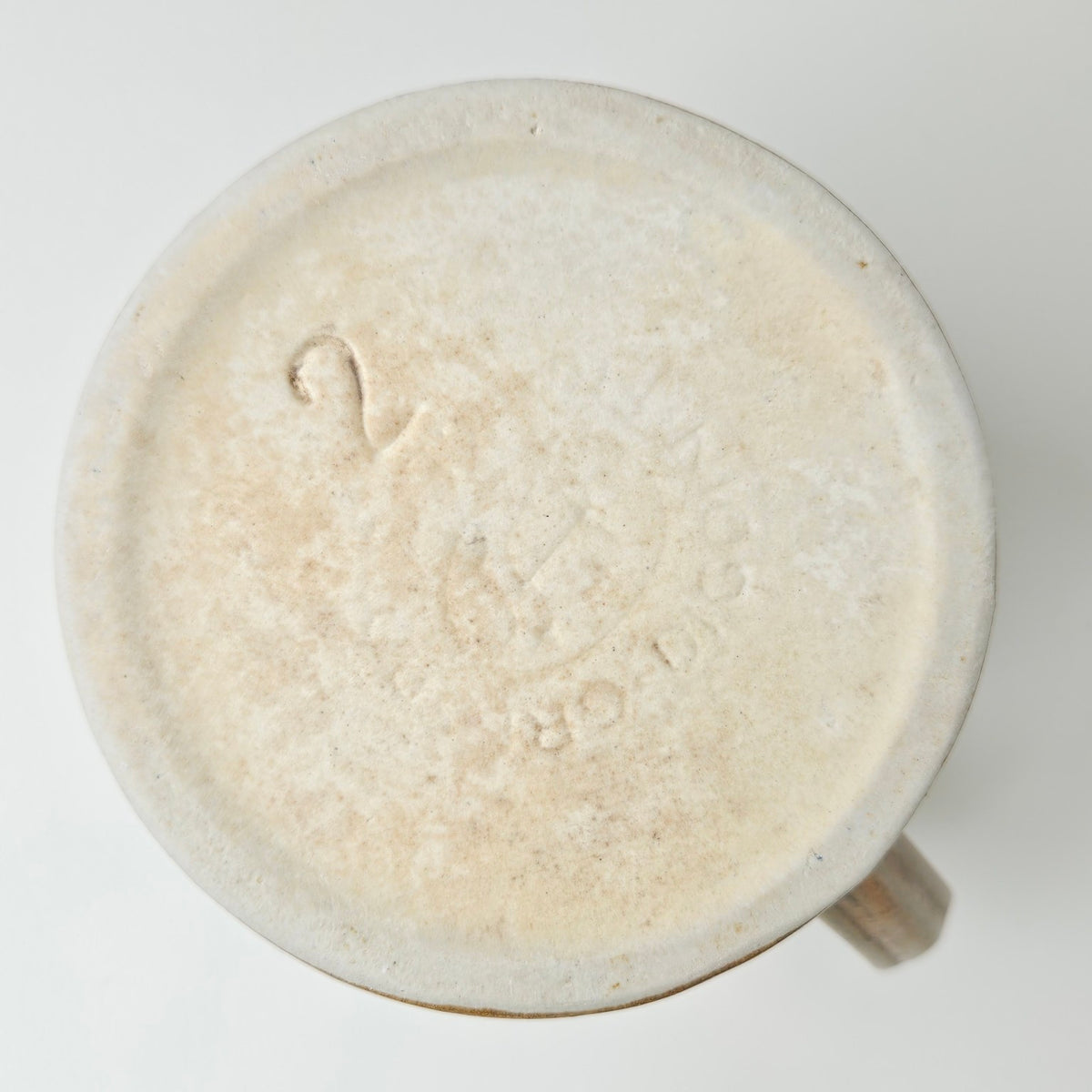 Pichet ancien en grès émaillé – Faïencerie de Digoin, 2e moitié du XXᵉ s.