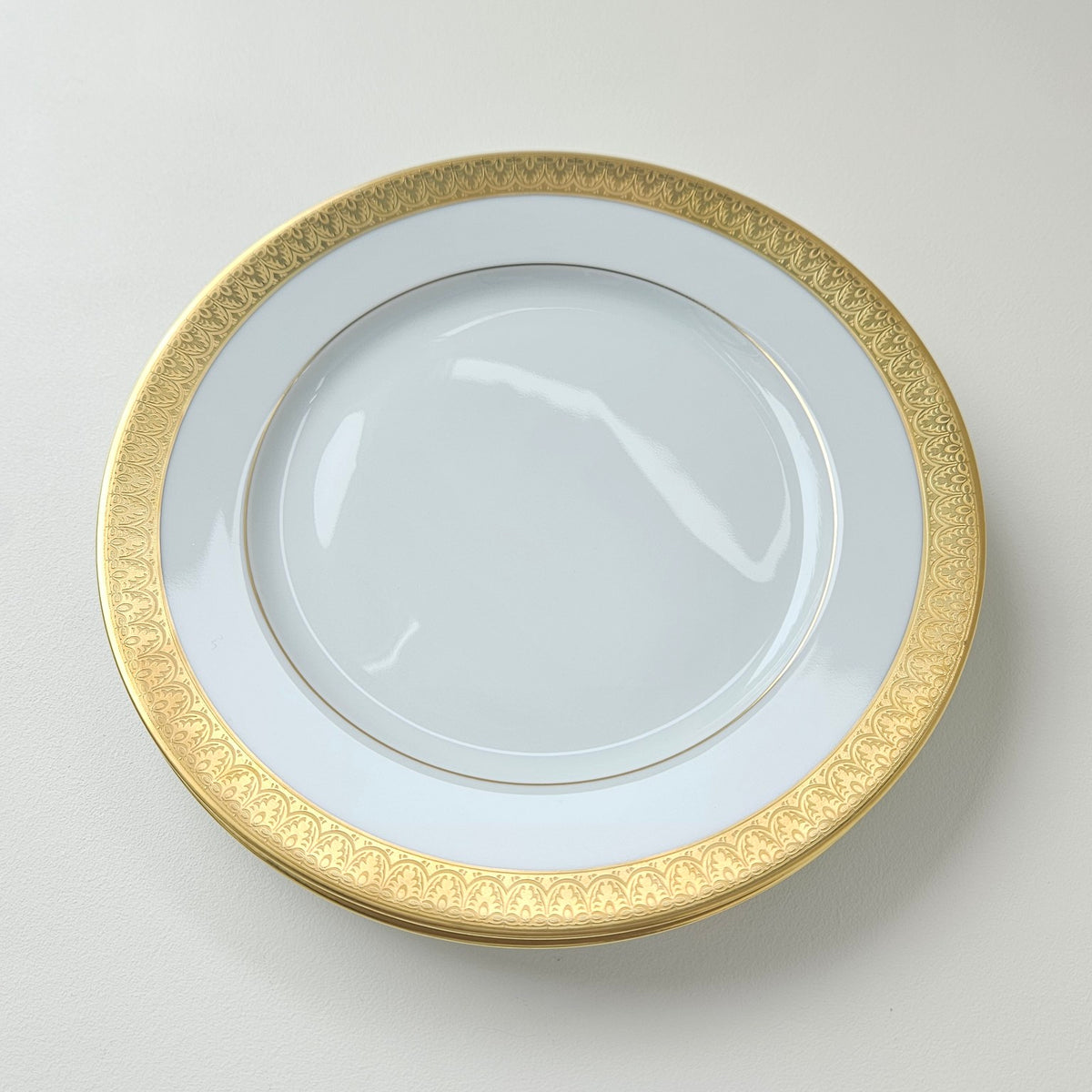 Paire d'assiettes à dessert – Valençay – Manufacture Haviland – Limoges, XXIe s.