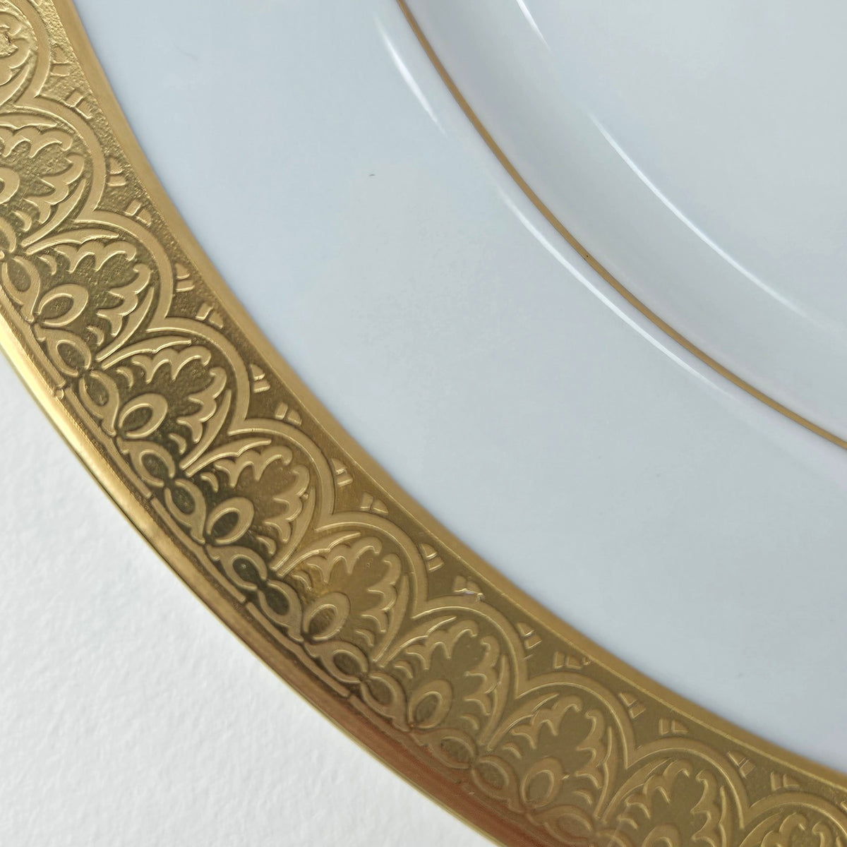 Paire d'assiettes à dessert – Valençay – Manufacture Haviland – Limoges, XXIe s.
