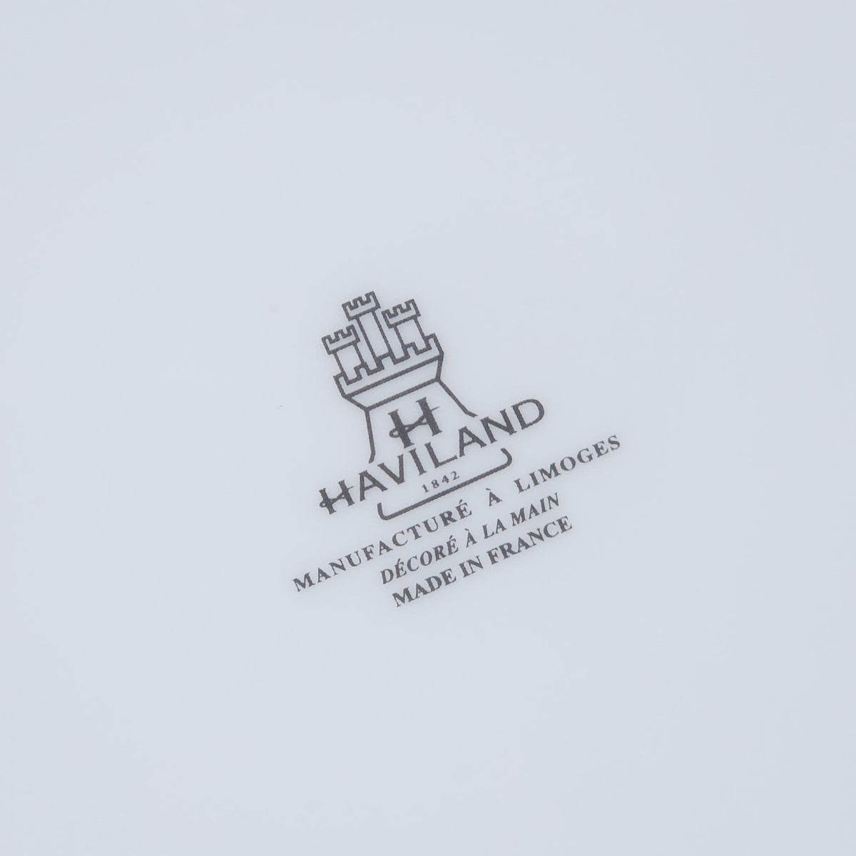 Paire d'assiettes à dessert – Valençay – Manufacture Haviland – Limoges, XXIe s.