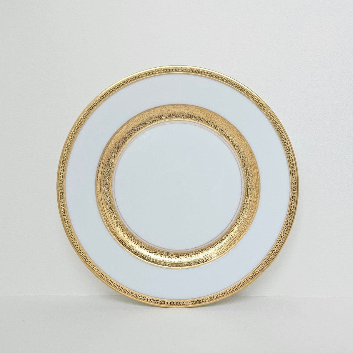 Trois assiettes à gâteau – Incrustation – Manufacture Haviland – Limoges, XXIe s.