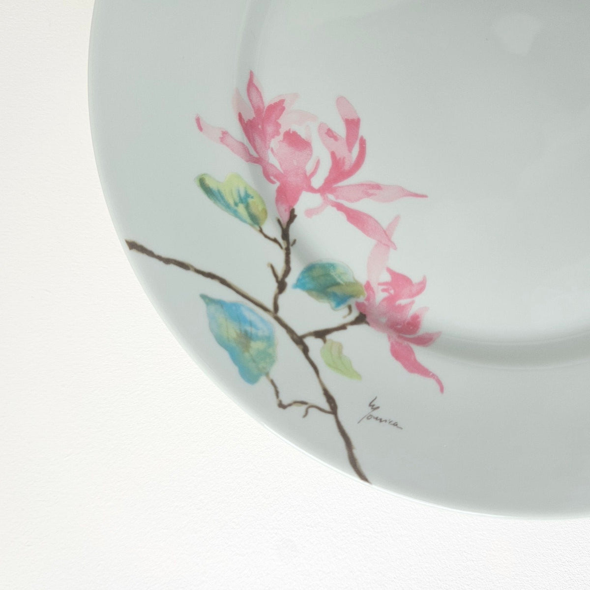 Suite de six assiettes à dessert – Manufacture Charles Field Haviland – Limoges, fin du XXe s.