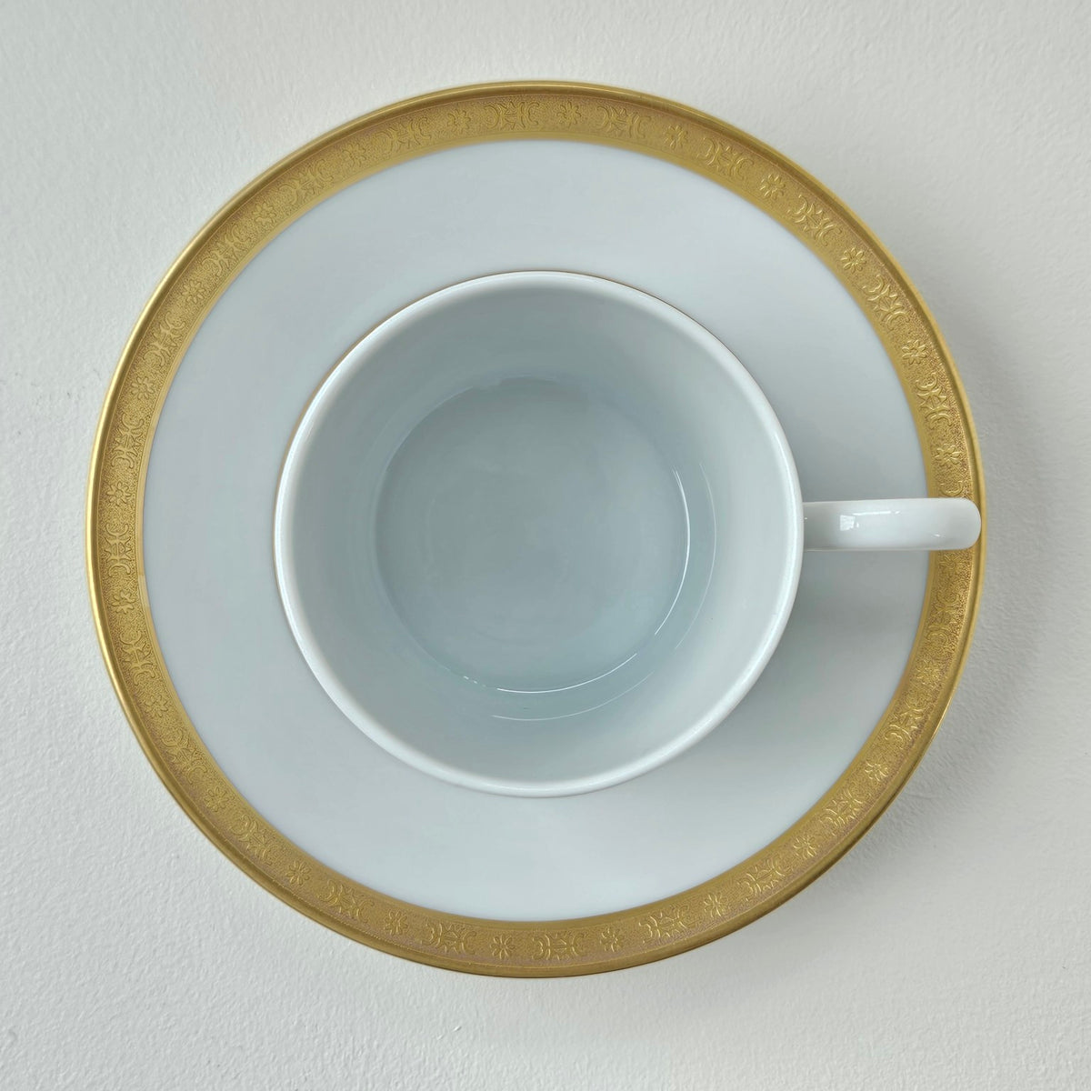 Trois tasses à café et leurs soucoupes – Manufacture Haviland – Limoges, XXIe s.