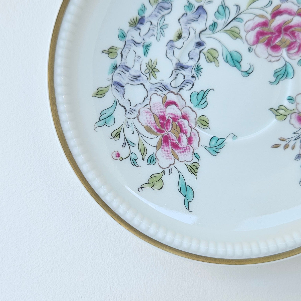 Soucoupe ancienne – Manufacture Albert Vignaud – Limoges, v. 1950