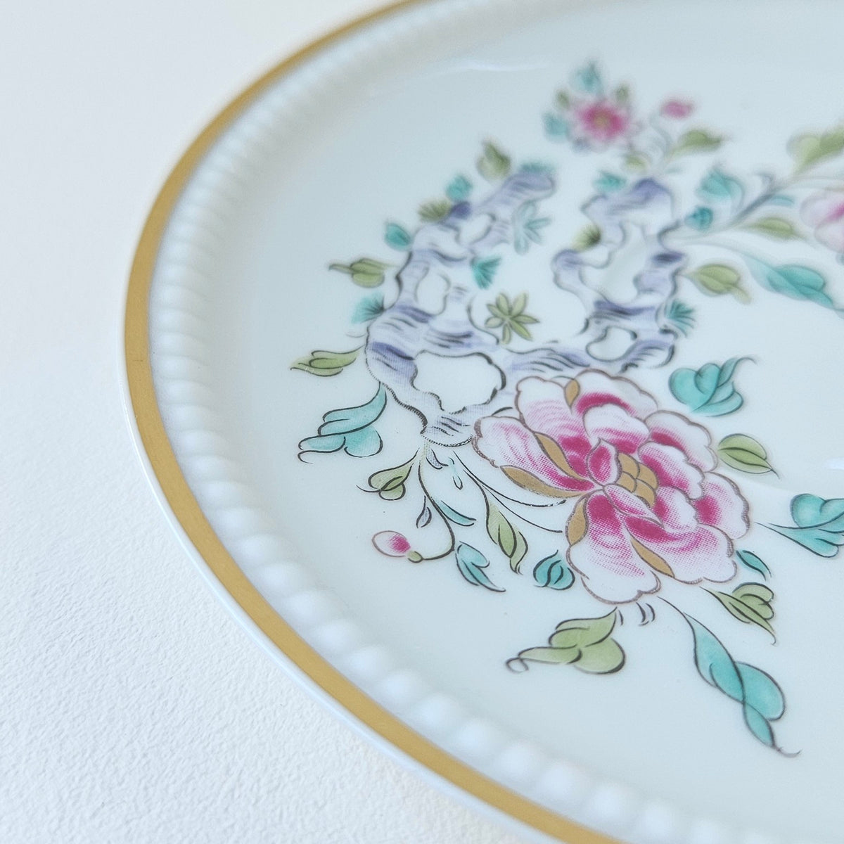 Soucoupe ancienne – Manufacture Albert Vignaud – Limoges, v. 1950