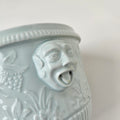 Cache-pot en porcelaine céladon – Limoges, 2e moitié du XXᵉ s.