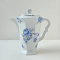 Fine Porcelain Coffee Pot – Decorator: F. G. – Limoges, c. 1950