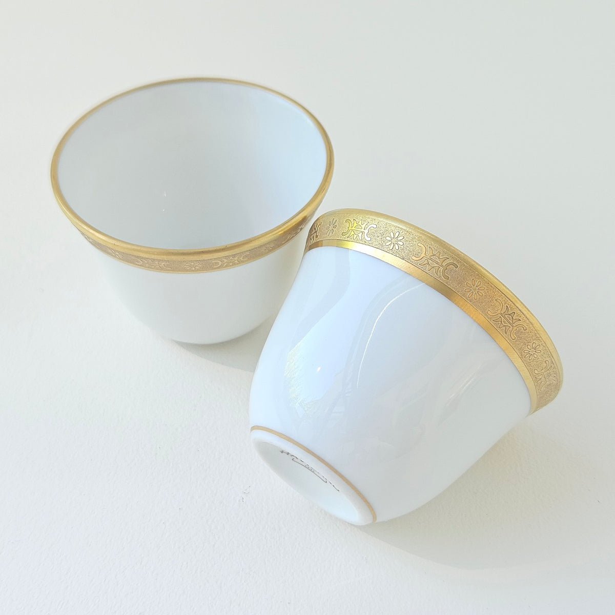 Paire de coquetiers – Manufacture Haviland – Limoges, XXIe s.