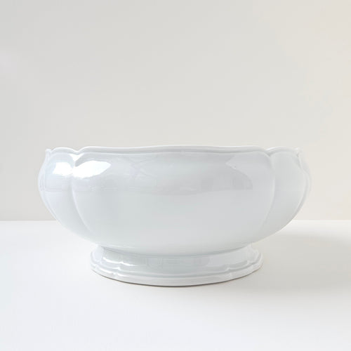 Coupe de service sur piédouche – Manufacture Union Limousine – Limoges, v. 1950-1970
