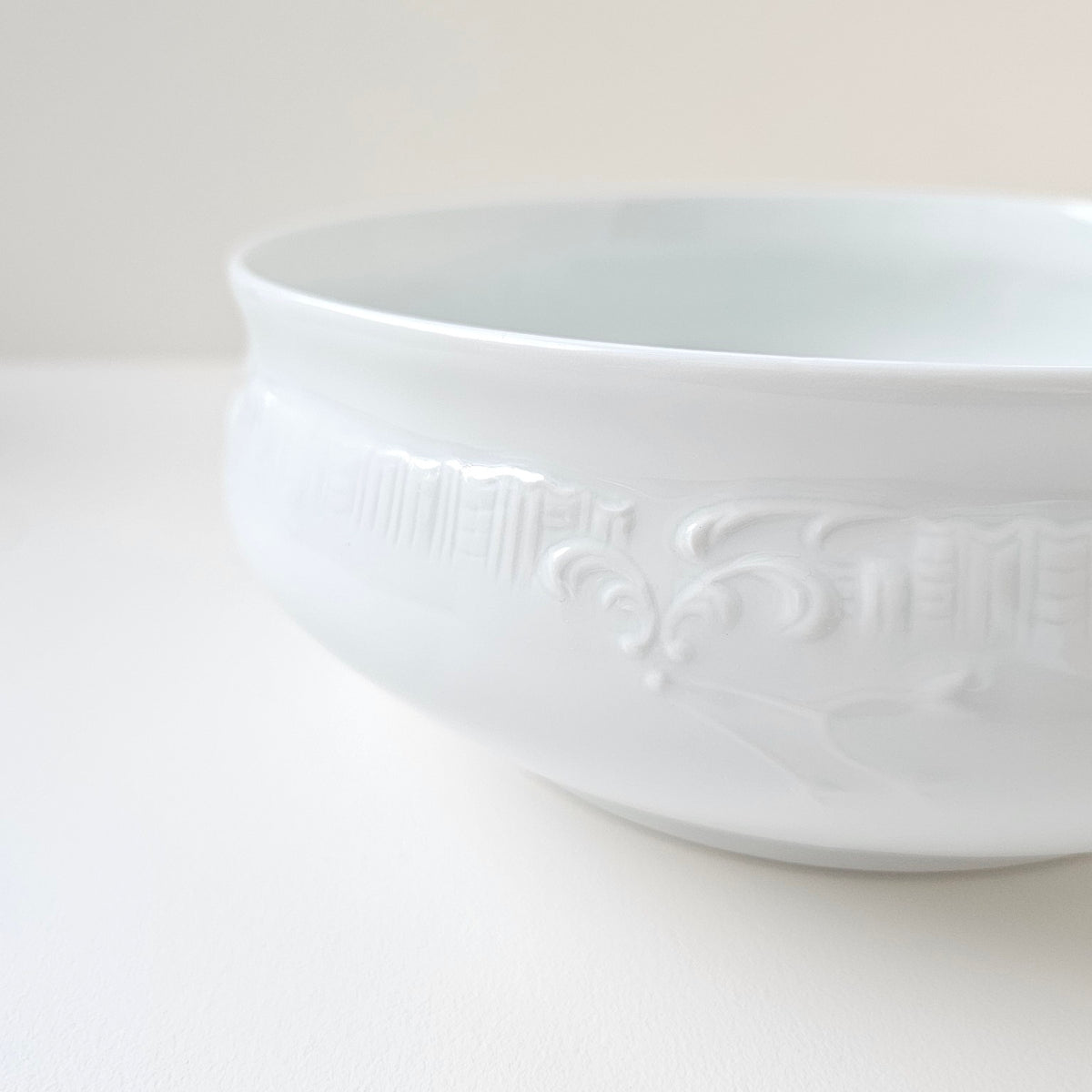 Saladier / Coupe de service – Manufacture Chastagner – Limoges, 2e moitié du XXᵉ s.