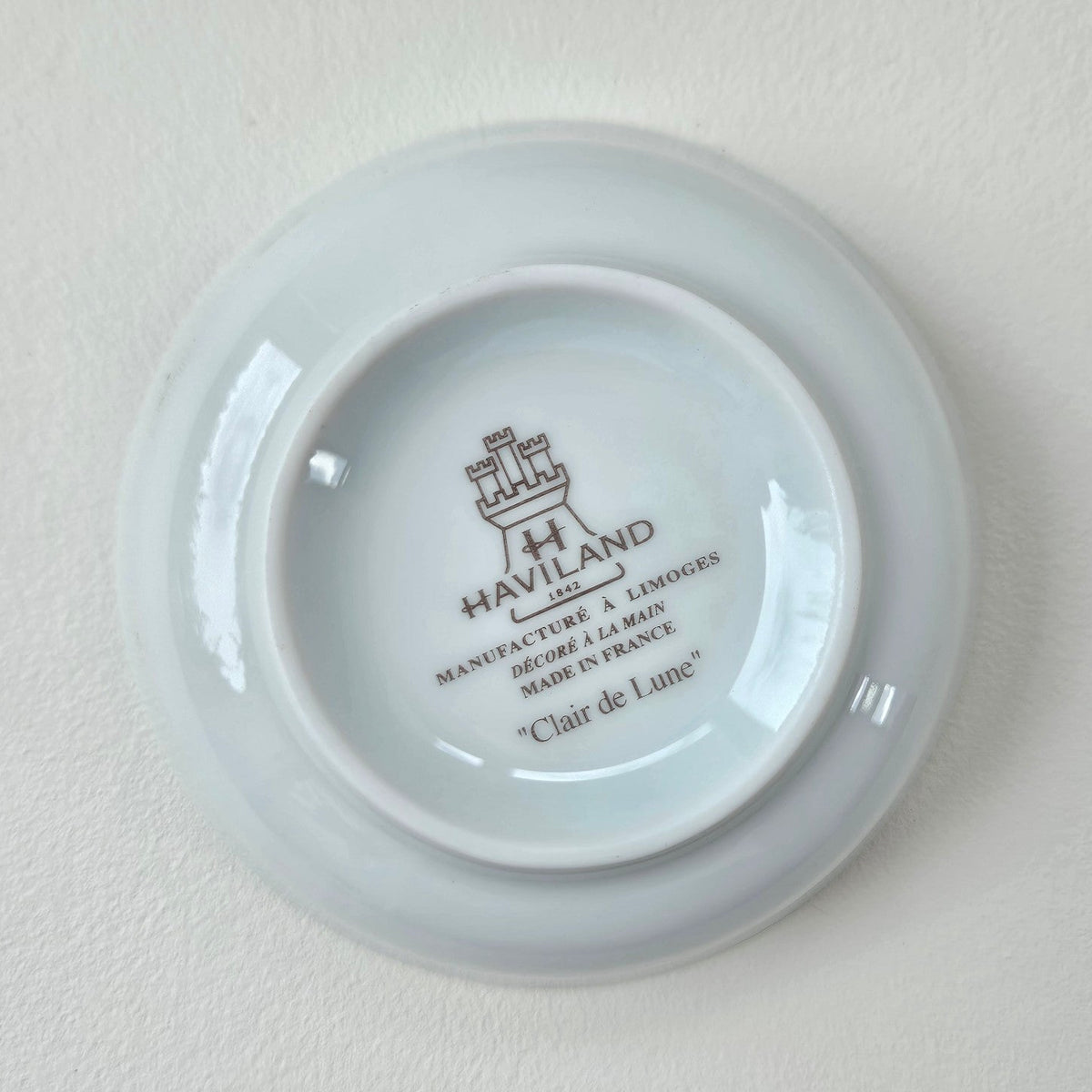 Ensemble de cinq coupelles plates – Clair de Lune – Manufacture Haviland – Limoges, XXIe s.