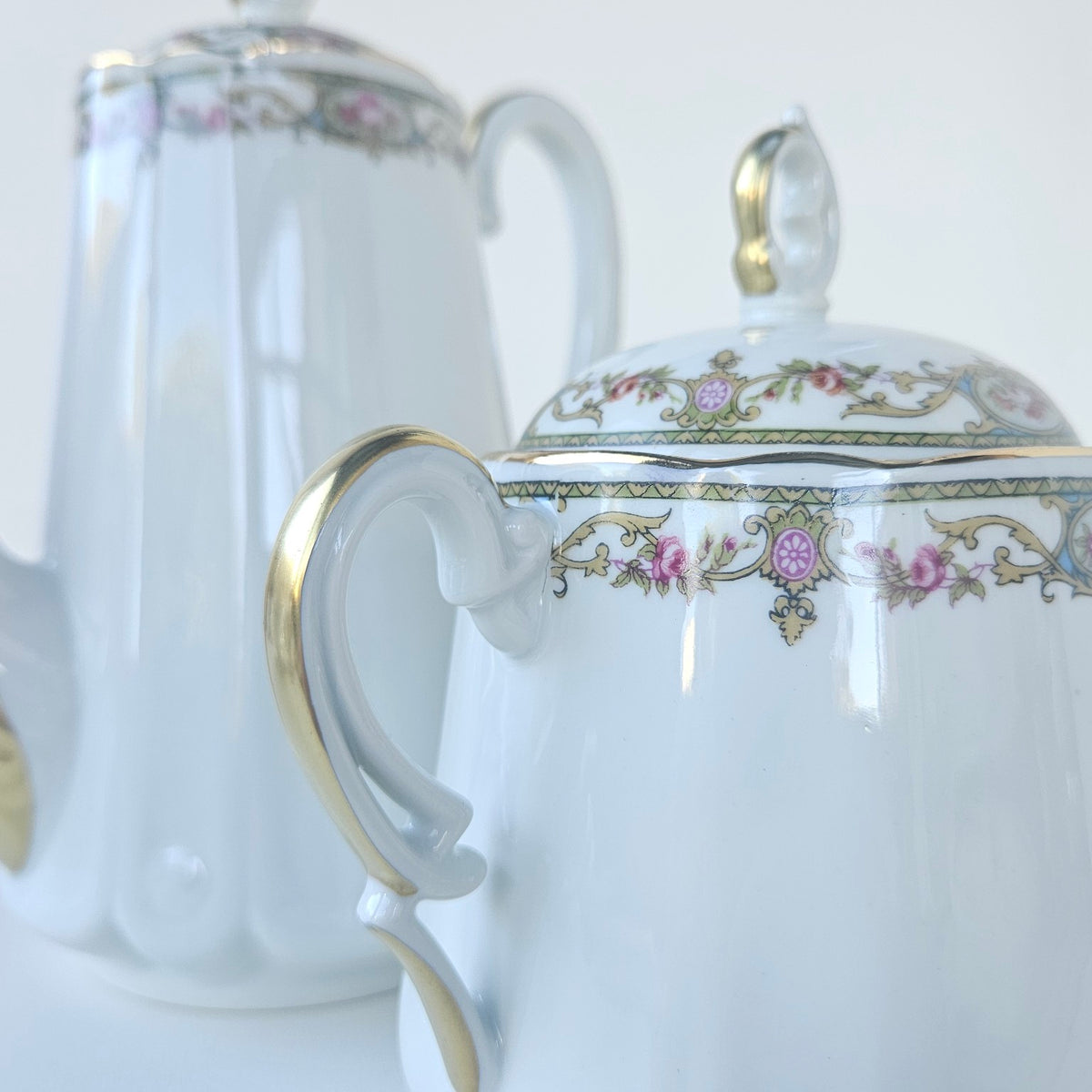 Service à café – Manufacture Robert Haviland & Aux Lions de Faïence – Limoges et Paris, v. 1930