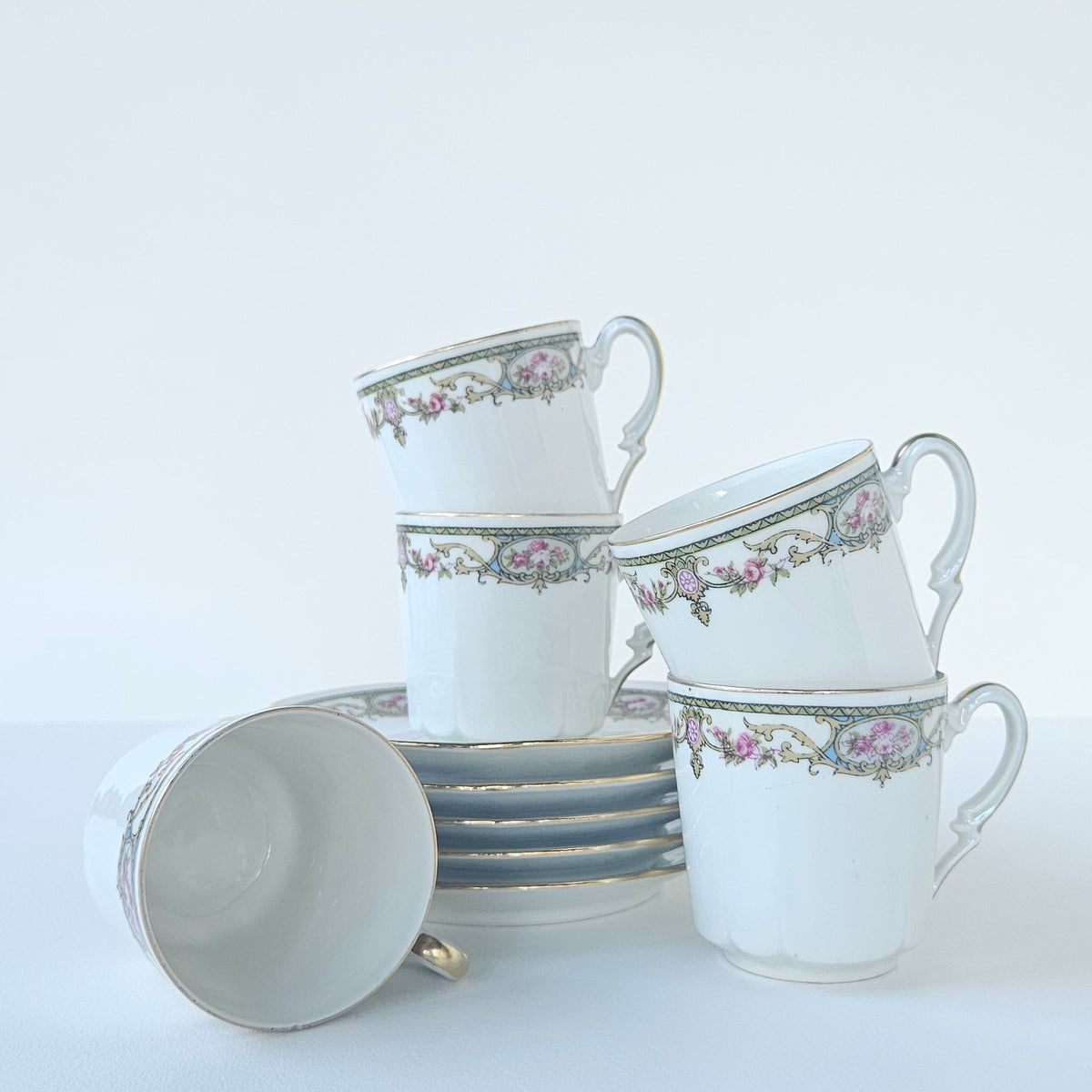 Service à café – Manufacture Robert Haviland & Aux Lions de Faïence – Limoges et Paris, v. 1930