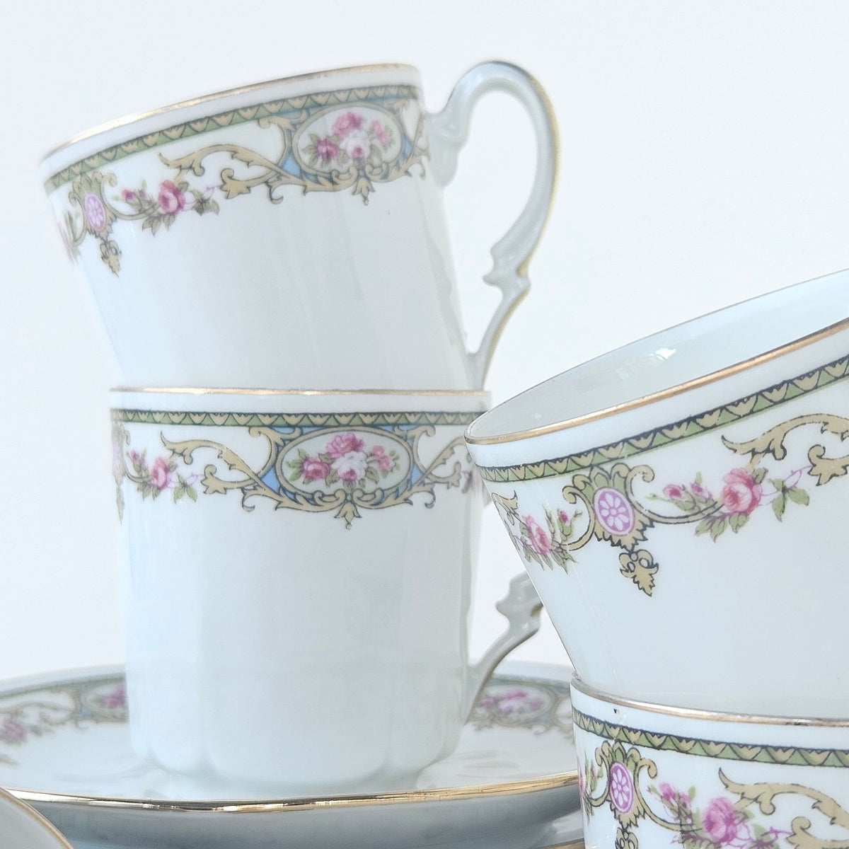 Service à café – Manufacture Robert Haviland & Aux Lions de Faïence – Limoges et Paris, v. 1930