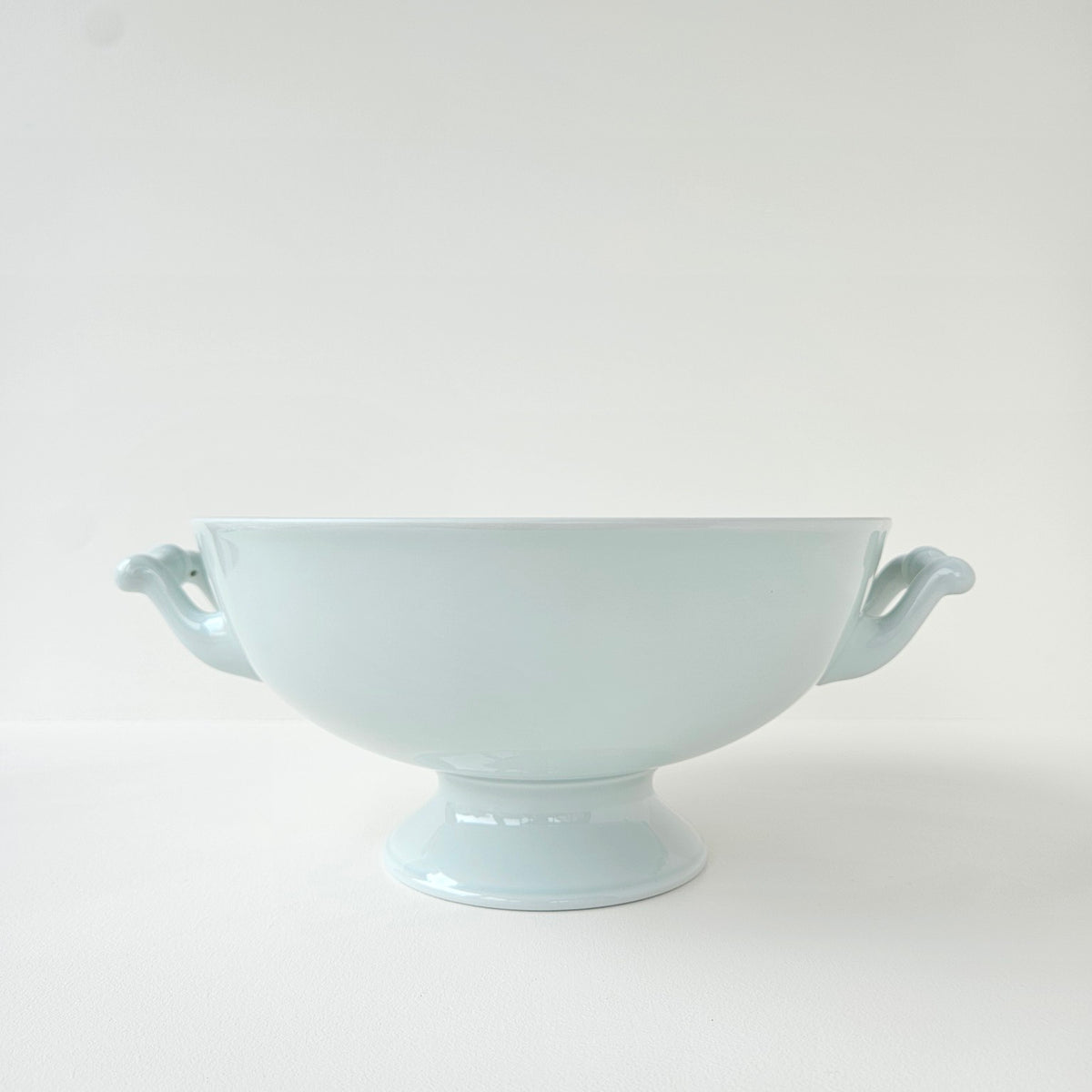 Celadon Porcelain Compote – Manufacture Haviland – Early 21st Century.